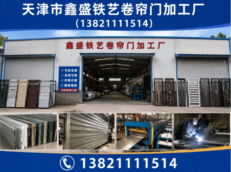 西青区快速卷帘门展示图