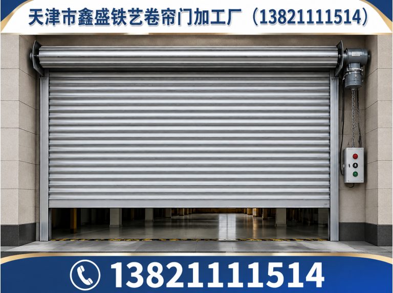 西青区天津市鑫盛铁艺卷帘门加工厂展示图